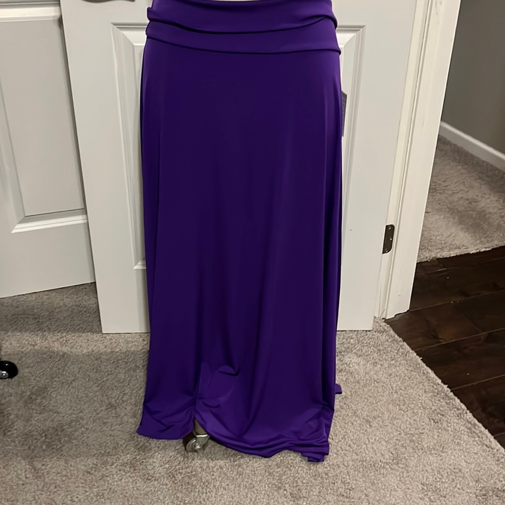 LuLaRoe Purple Maxi Skirt